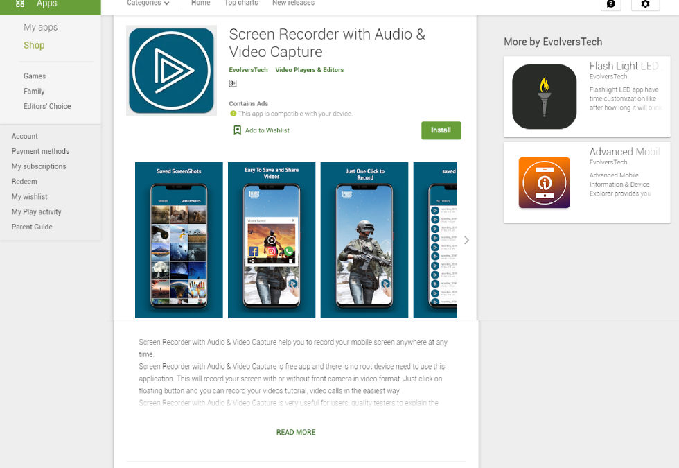 Screen Recorder with Audio & Video Capture